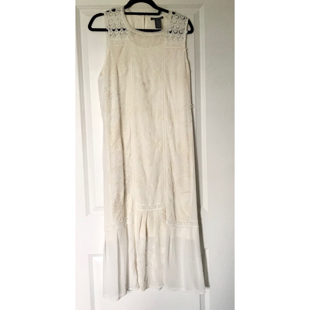 Chelsea & Theodore Bohemian Embroidered Maxi Dress